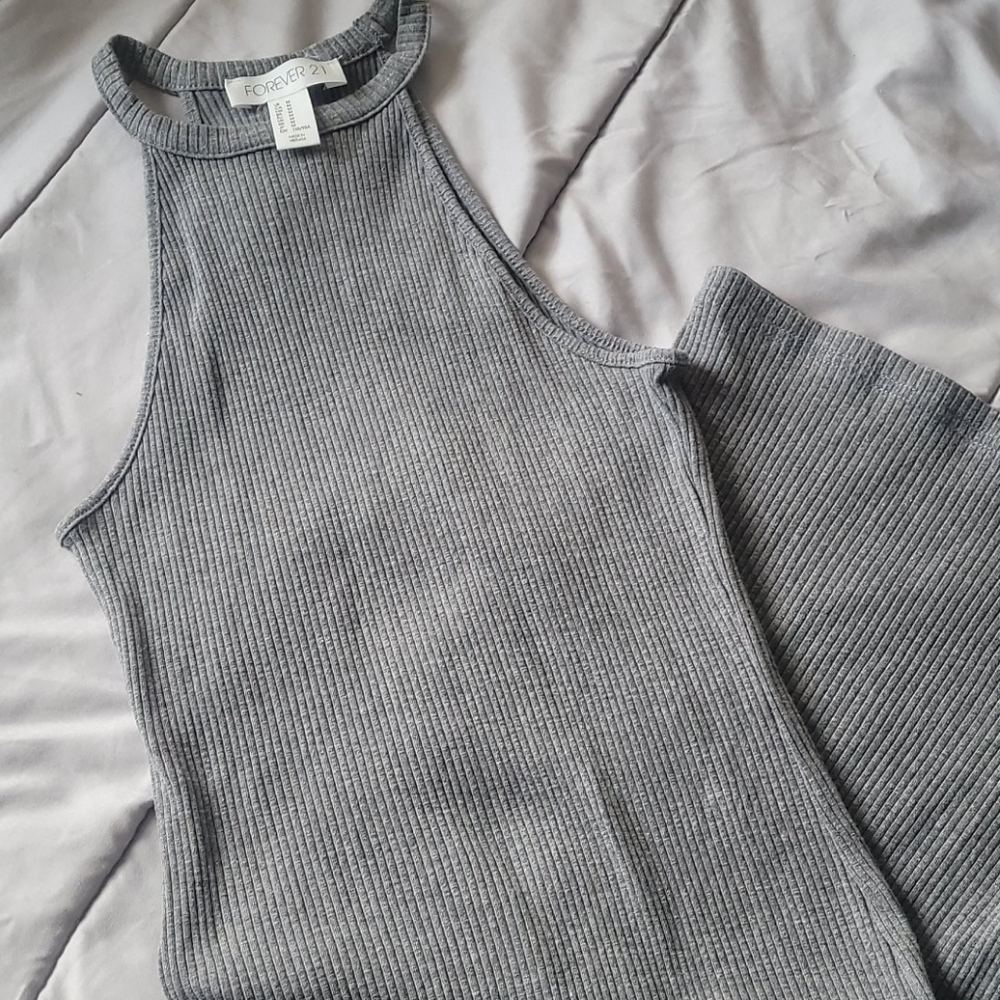 Midi length dress